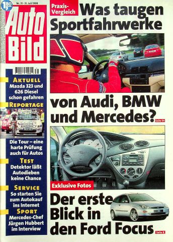 Deckblatt Auto Bild (31/1998)